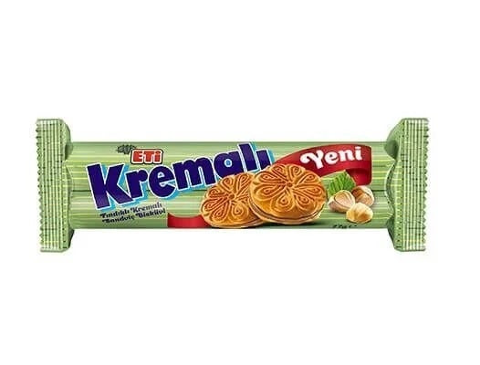 Eti Kremali Sandwich Findikli Biscuit 61g