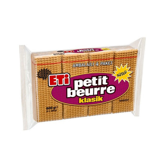 Eti Petit Beurre Biscuits 4 lu paket 800 Gr