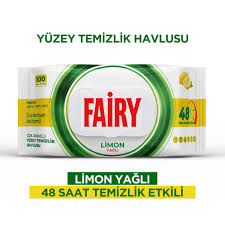 Fairy Power Lemon Scented Surface Wipes 100 Pack | Best Grocery