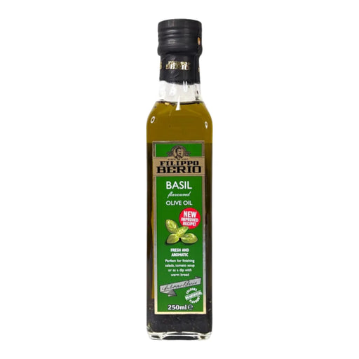 Filippo Berio Basil Flavoured Olive Oil 250ml | Best Grocery