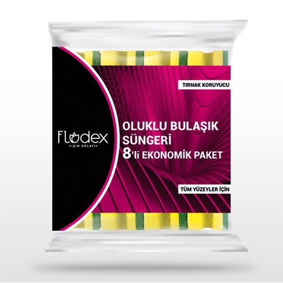 Flodex Temizlik Süngeri 8 adet