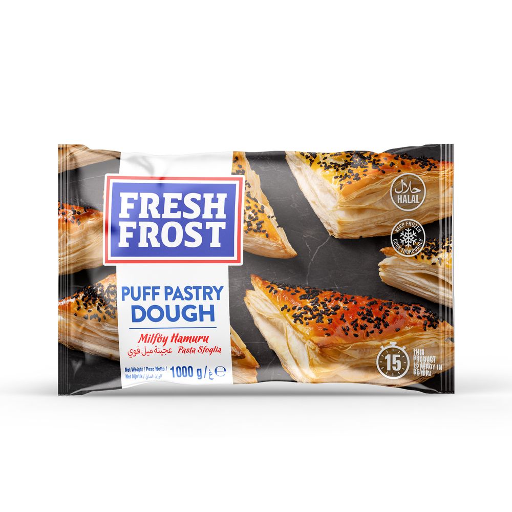 Freshfrost Frozen Milfoy Puff Pastry 1000g | Best Grocery
