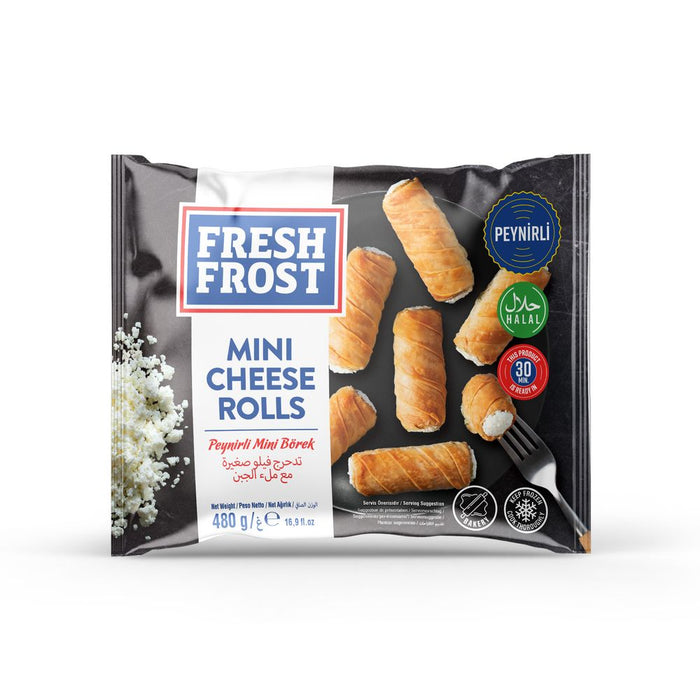 Freshfrost Frozen Mini Cheese Rolls Borek 480g | Best Grocery