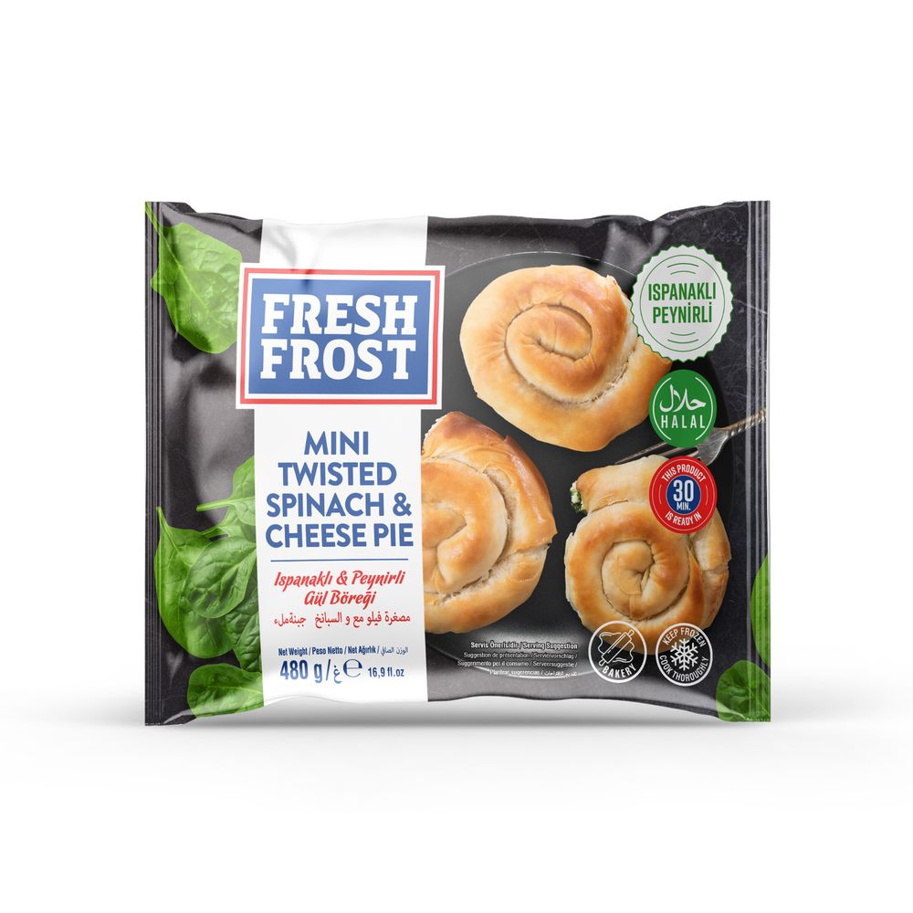 Freshfrost Frozen Mini Spinach Cheese Gul Boregi 480g | Best Grocery