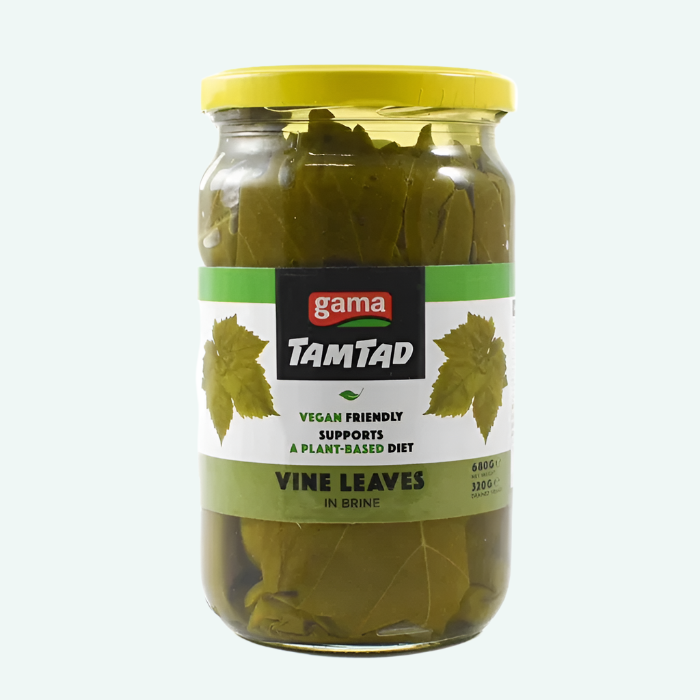 Buy Gama Tamtad Vine Leaves in Brine 680g | Best Grocery