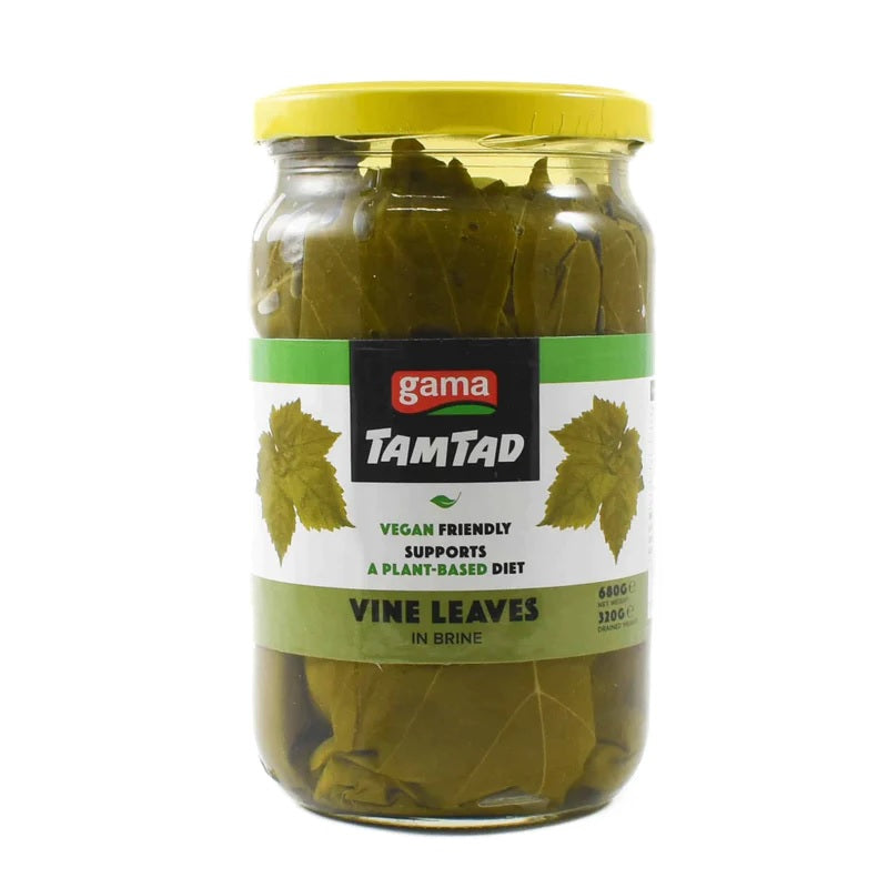 Gama Tamtad Vine Leaves in Brine Glass Jar 680g