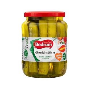 Bodrum Kornişon Turşu Dilimli 670g