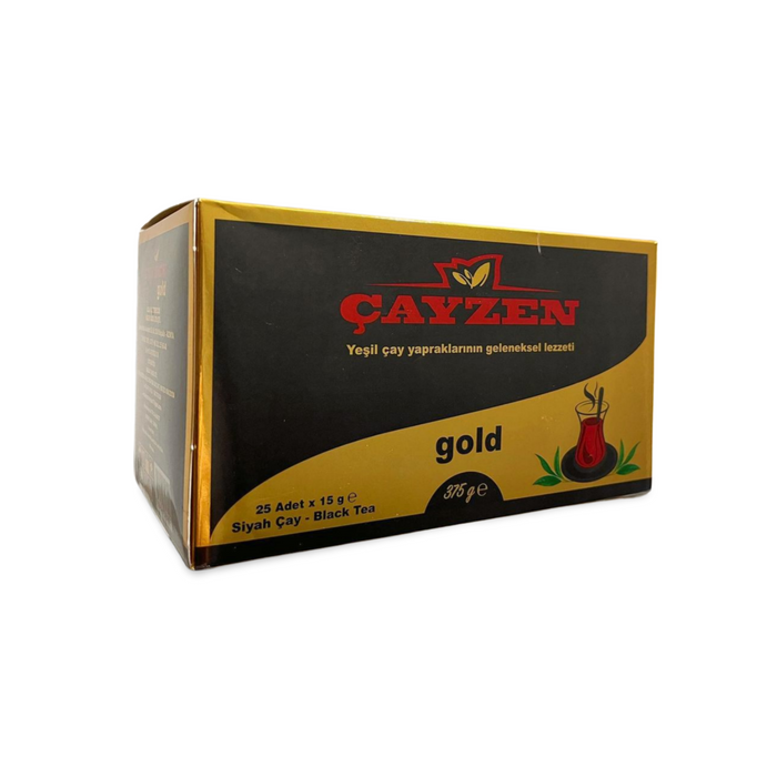 Cayzen Gold 25*15 Gram Tea Bag (Demlik Suzen Poset Cay) 375 Gram