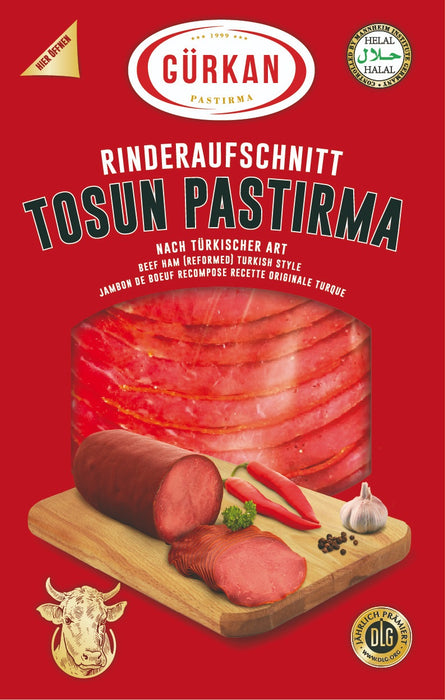 Gurkan Tosun Pastrami (Tosun Pastirma) 100g