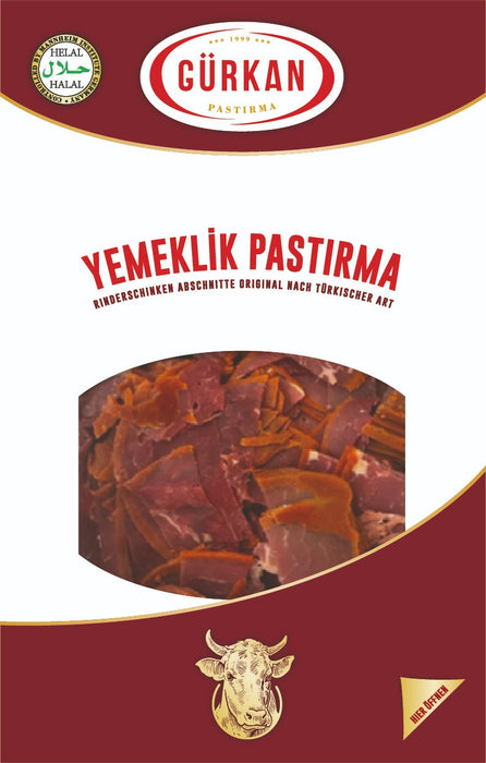 Gurkan Pastrami for Cooking (Yemeklik Pastirma) 180g