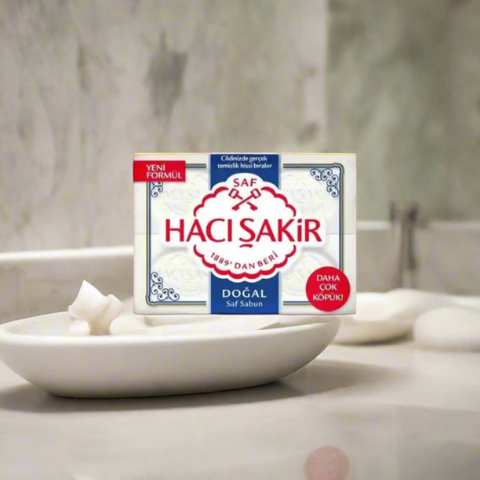 Haci Sakir Soap Dogal 4*150g