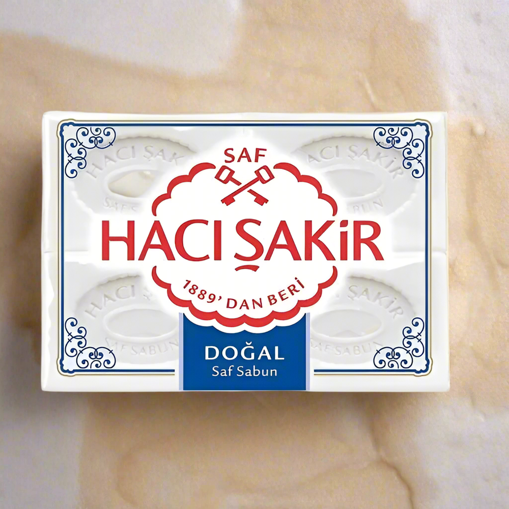 Haci Sakir Soap Natural Dogal 4*150g