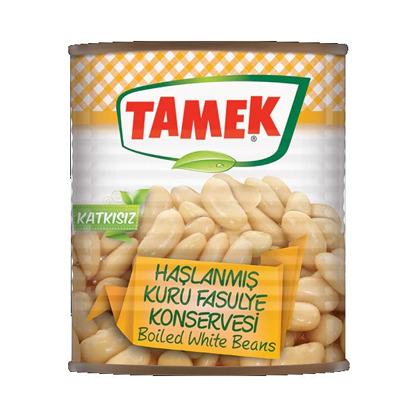 Tamek Boiled White Beans (Haslanmis Fasulye) 800g