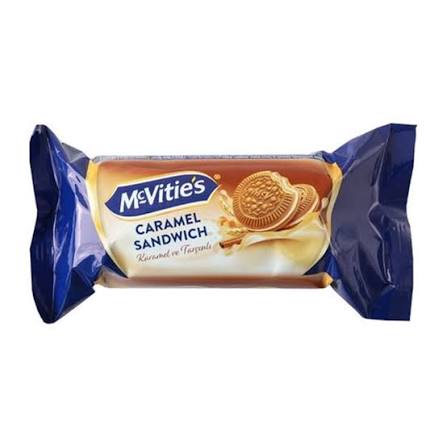 McVitie's Caramel&Cinnamon Cream Sandwich Biscuit 88g