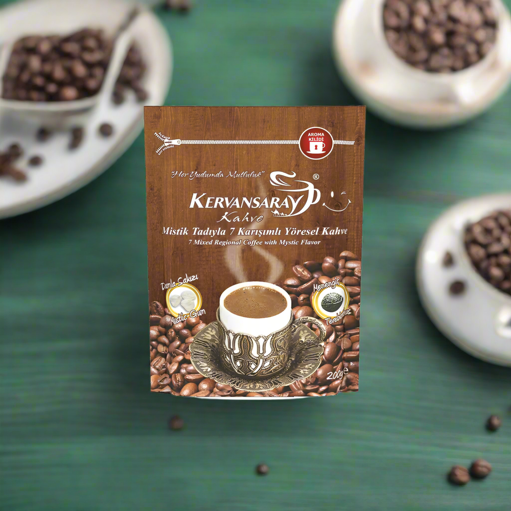 Kervansaray Damla Sakizli Turk Kahvesi (Coffee with Drop Mastic