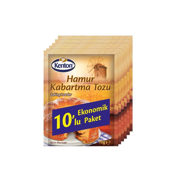 Kenton Baking Powder 10x10 Gr (Hamur Kabartma Tozu)