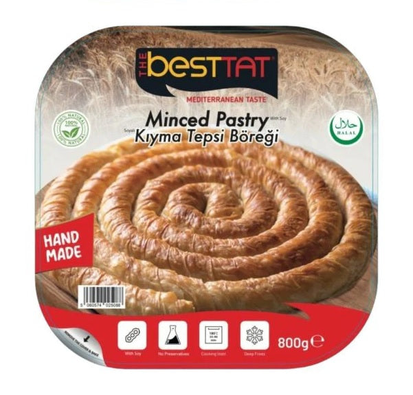 Besttat Minced Meat Pastry (Kiymali Tepsi Boregi) 800g
