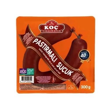 Koc Pastirmali Sucuk Cured Spiced Beef 300g | Best Grocery