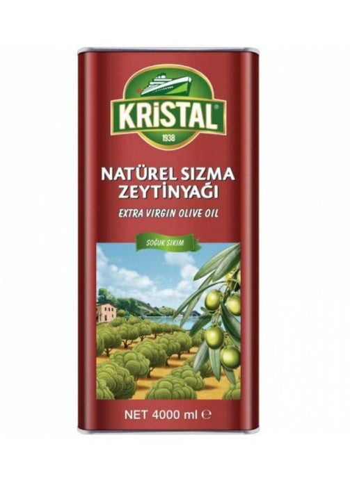 Kristal Extra Virgin Olive Oil 4L Tin | Best Grocery
