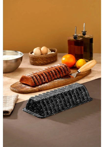 Liva Cast Granite Loaf Cake Pan 33cm | Best Grocery