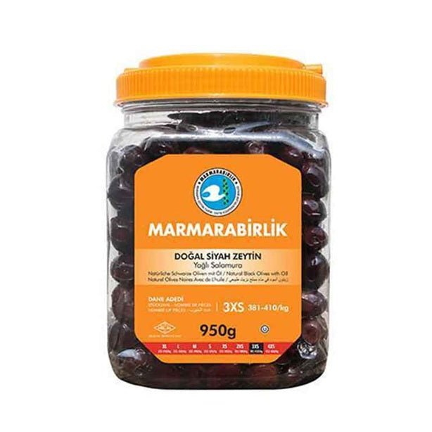 Marmarabirlik Luks Black Olives 3XS 950g | Best Grocery