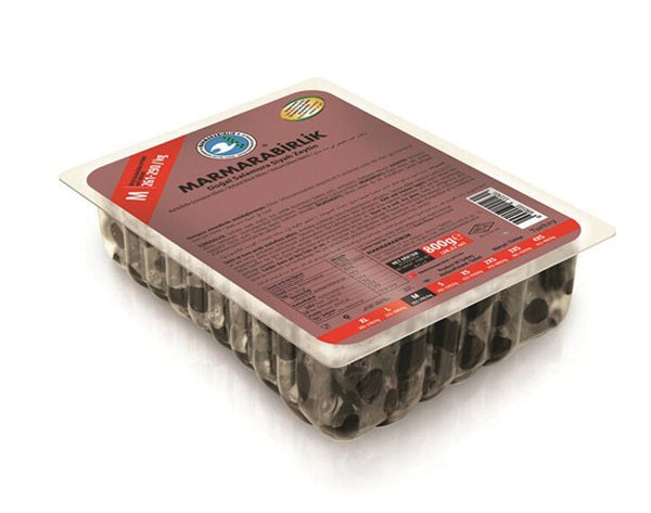 Marmarabirlik Black Olives M Size 800g Vacuum Pack | Best Grocery