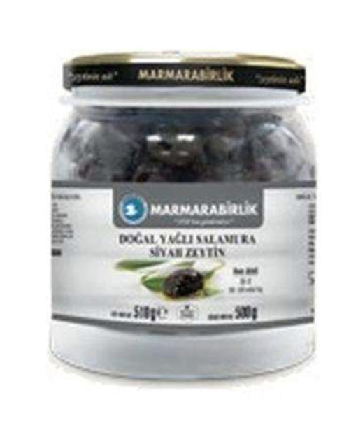 Marmarabirlik Super Hususi Black Olives M-S 500g | Best Grocery