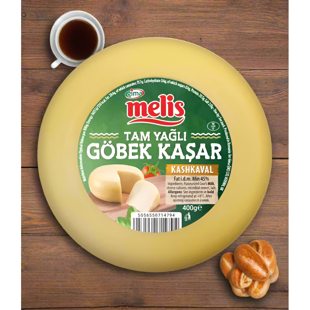 Buy Melis Tam Yağlı Göbek Kaşar Cheese 400g | Best Grocery