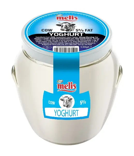 Melis Yoghurt Cow %5 fat 530g