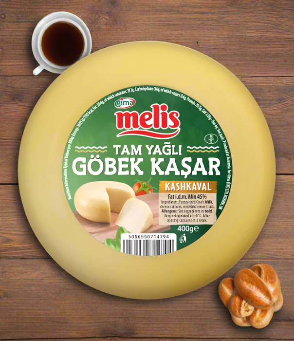 Melis Kashkaval Cheese (Gobek Kasar) 400g