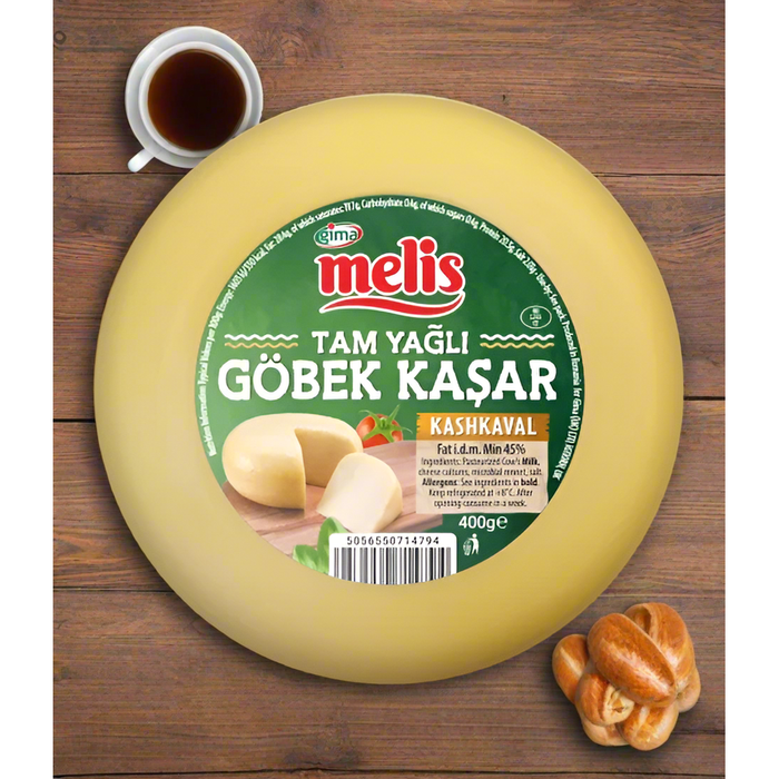 Melis Kashkaval Cheese (Gobek Kasar) 400g