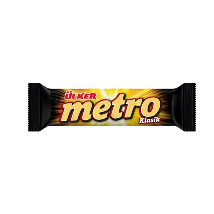 Ulker Metro Chocolate Bar with Nougat (Cikolata) 36g