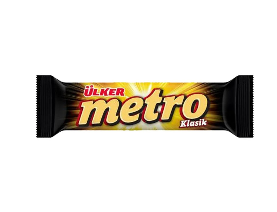 Ulker Metro Chocolate Bar with Nougat (Cikolata) 36g