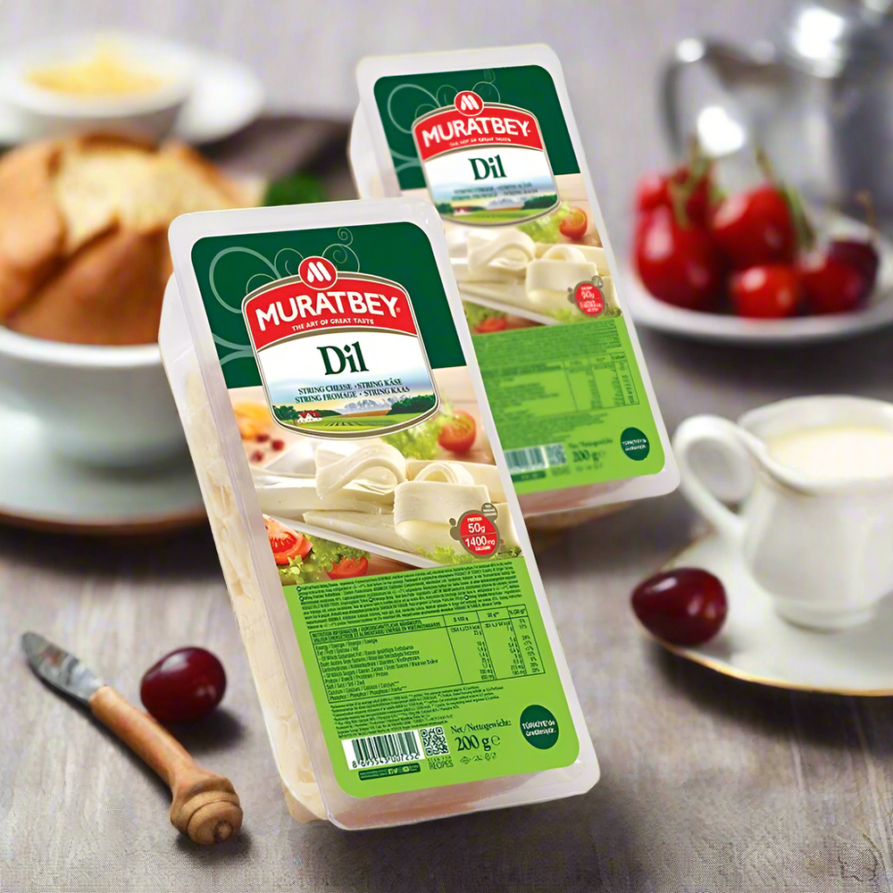 Muratbey Dil Peyniri String Cheese Tray Pack 200g | Best Grocery
