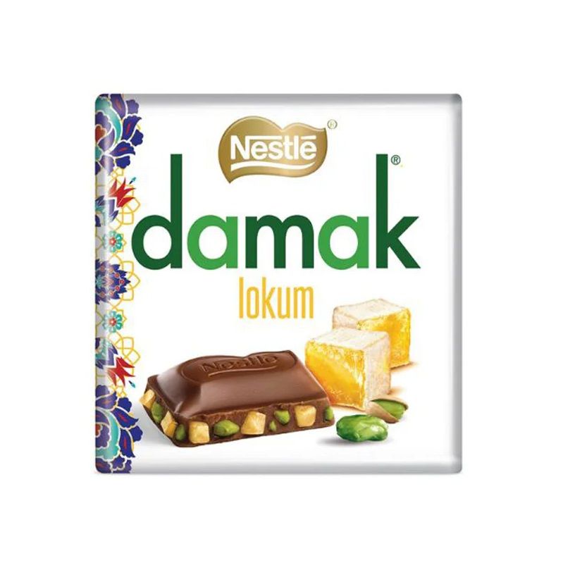 Buy Nestle Damak Lokum Turkish Delight Pistachio Chocolate 60g | Best Grocery