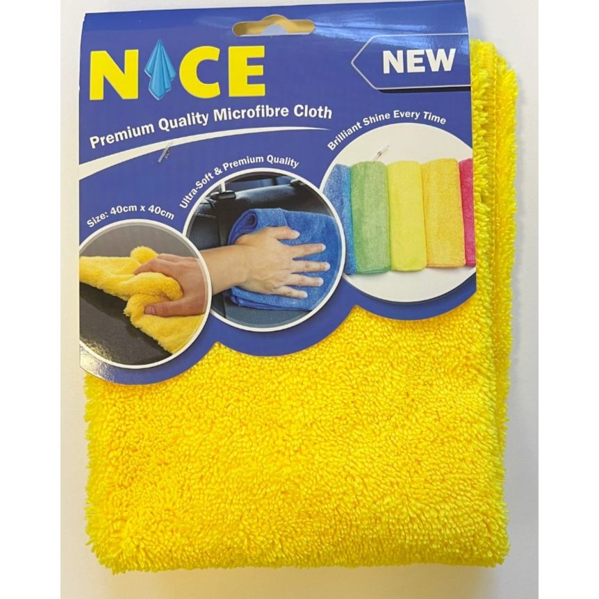 Buy Nice Premium Quality Microfibre Cleaning Cloth 1 Pc | Best Grocery