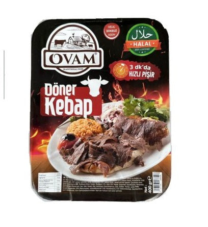 Ovam Frozen Beef Döner Kebap 400g | Best Grocery