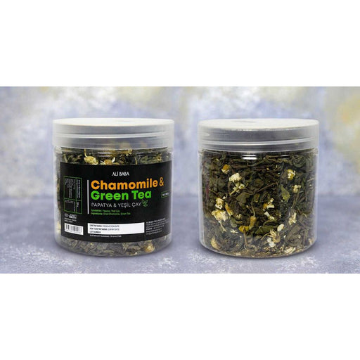 Ali Baba Kavanoz Papatya & Yesil Cay (Chamomile & Green Tea) 100 g