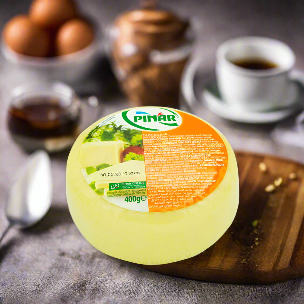 Pinar Taze Kasar Fresh Kashkaval Cheese 400g | Best Grocery