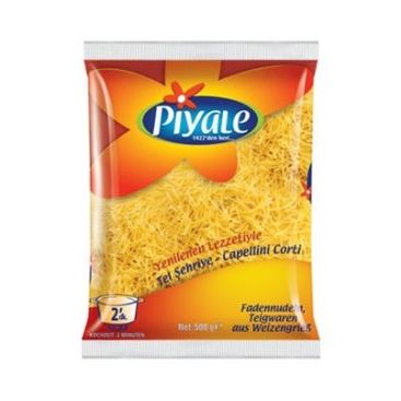 Piyale Tel Sehriye Capellini Corti Pasta 500g | Best Grocery