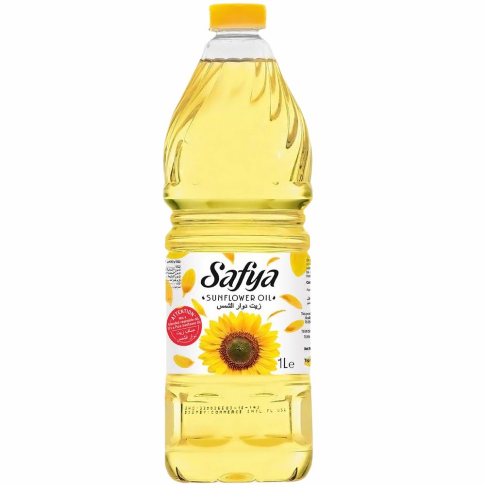 Safya Pure Sunflower Oil Pet Bottle 1L | Best Grocery