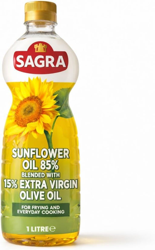Sagra Sunflower & 15% Olive Oil 1L | Best Grocery