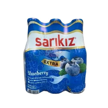 Buy Sarikiz Blueberry Flavored Mineral Water 6x200ml | Best Grocery