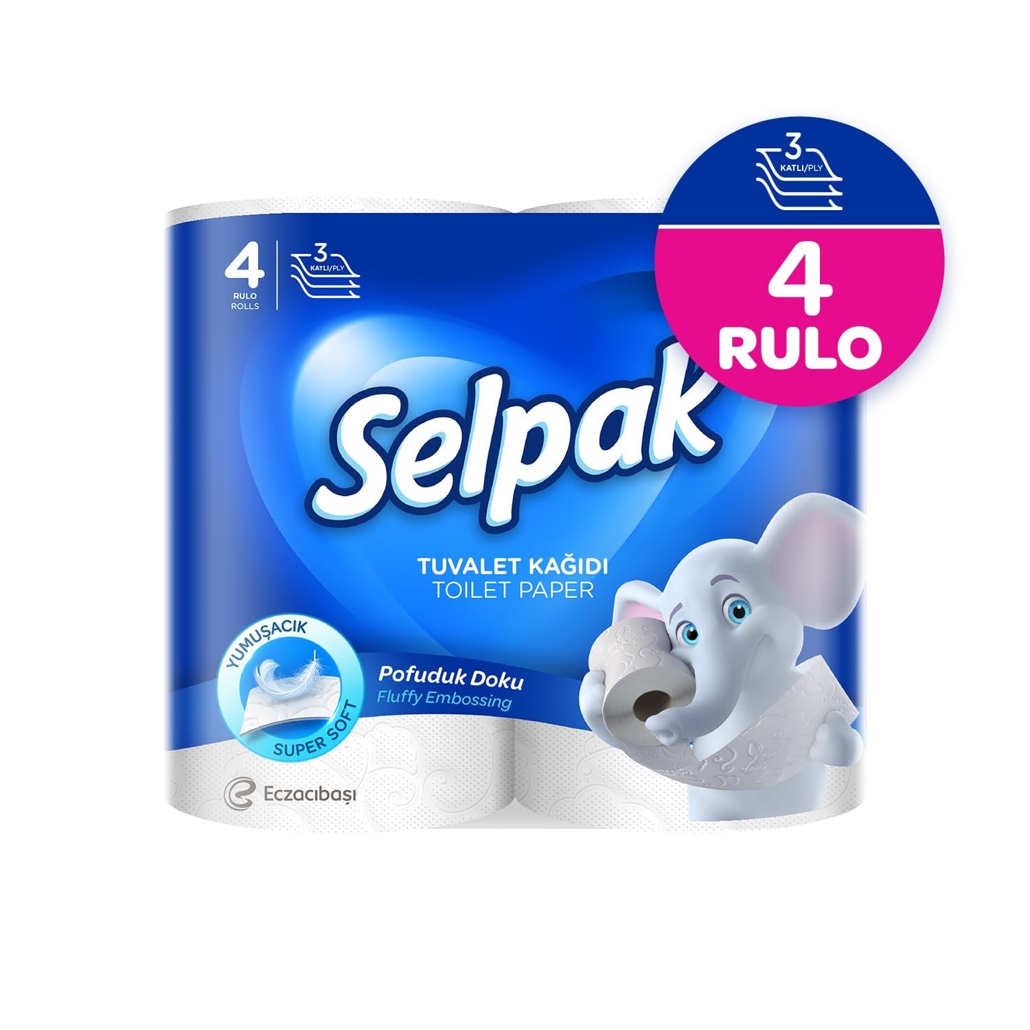 Selpak Tuvalet Kağıdı 4 Rulo