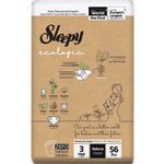 Buy Sleepy Ecologic Diaper Midi Size 3 56 Pcs | Best Grocery-1