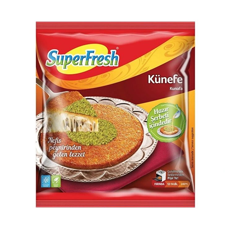 Buy SuperFresh Frozen Künefe Cheese Kunafa Pack | Best Grocery