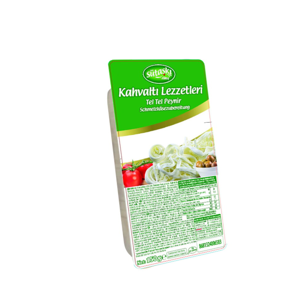 Sütaş Şallal Peyniri (Tel - Cecil Peyniri) 150g