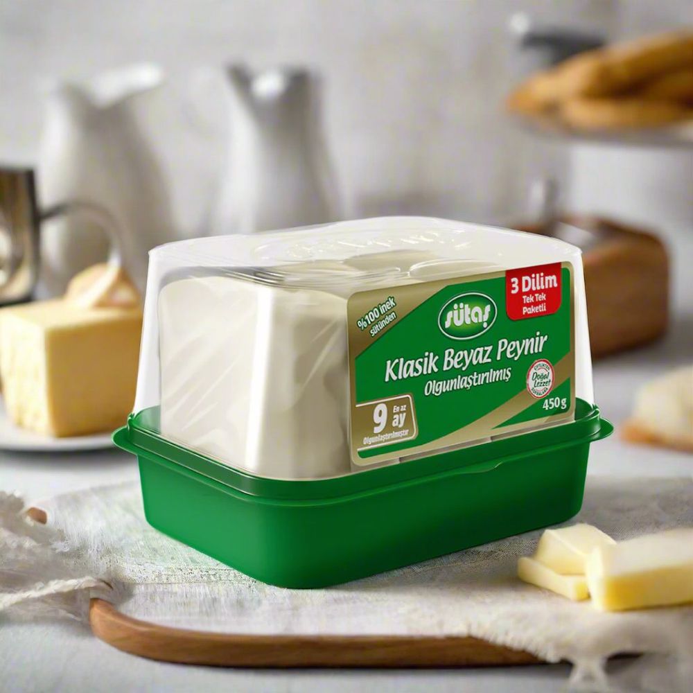 Sütaş Ezine Tipi Peynir 3 Dilim 450g