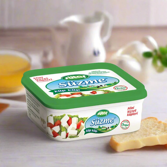 Sutas Ultra Filtrated White Cube Cheese (Sutas Suzme Kup/Kubik Peynir) 200 gr