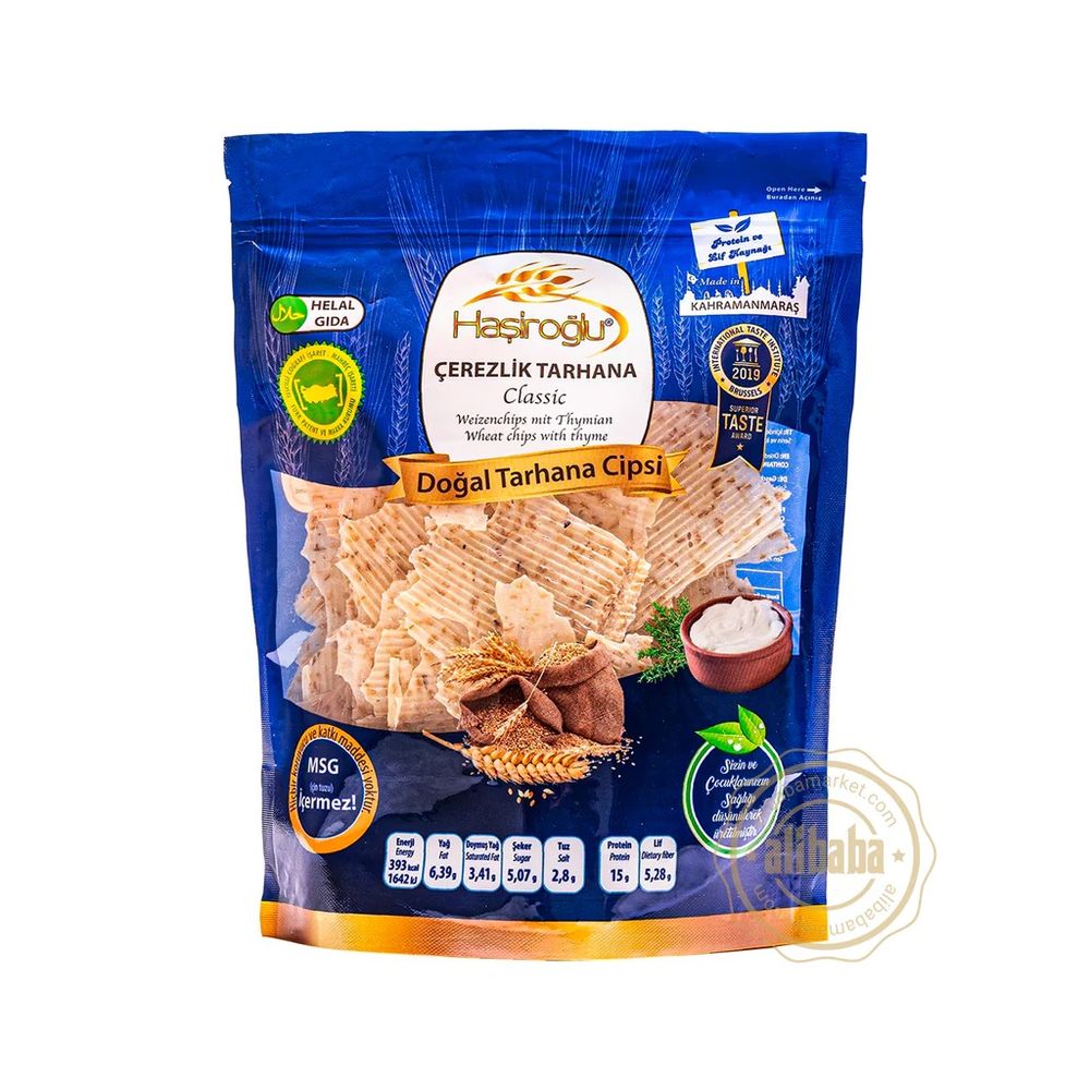 Hasiroğlu Doğal Tarhana Cipsi 225 gr